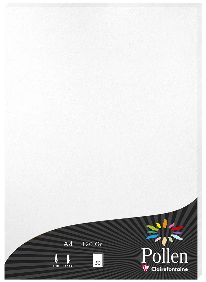 Pollen by Clairefontaine Papier A4, ivoire irisé - OEM 24386C