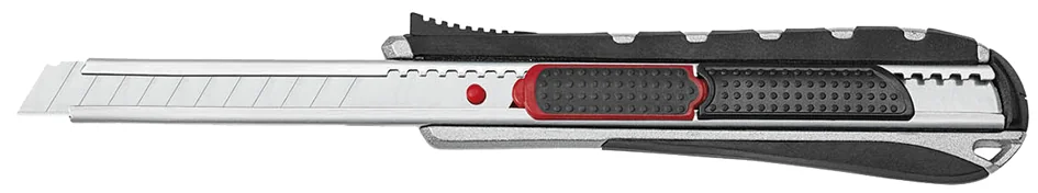 WEDO Cutter 2-en-1, lame: 9 mm, noir/rouge - OEM 78 7009
