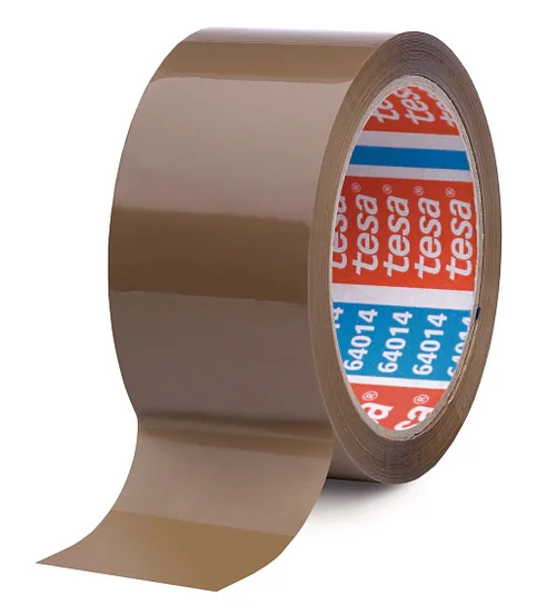 tesa Ruban adhésif d'emballage 64014, 50 mm x 66 m, marron - lot de 6 - OEM 64014-00039-00