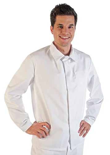 HYGOSTAR Veste agroalimentaire conforme HACCP, S, blanc - OEM 84560