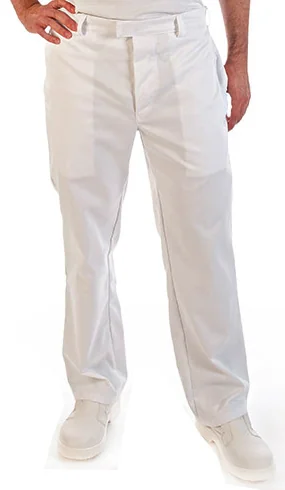 HYGOSTAR Pantalon agroalimentaire HACCP, S, blanc - OEM 84160