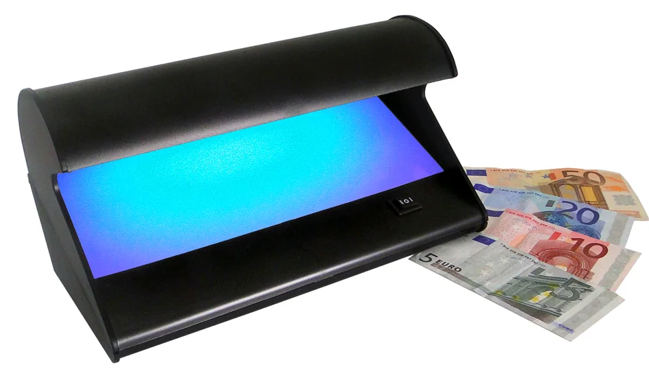 pavo Détecteur de faux billets 'Money check UV', noir - OEM 8035731