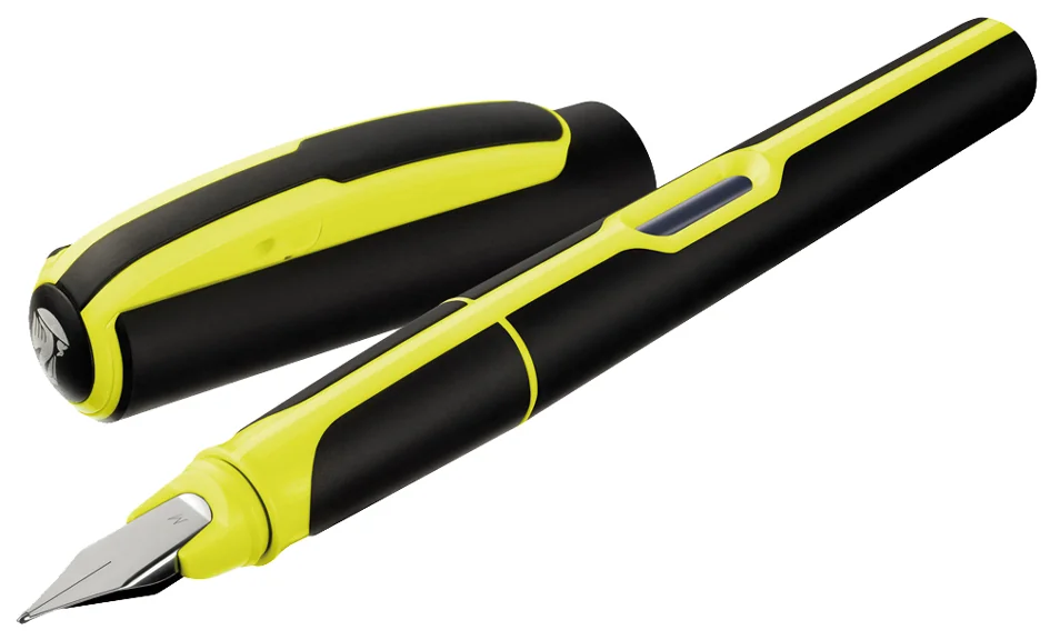 Pelikan Stylo plume style 'Neon', taille de plume: M, jaune - OEM 300011169