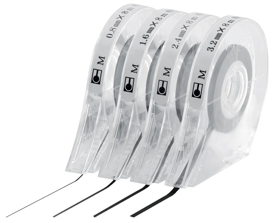 magnetoplan Signet, noir, (l)2,4 mm x (L)8 m - OEM 40103