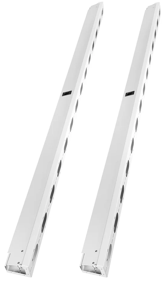 DIGITUS Canal de câble 19', 42 U, tôle d'acier, (RAL9005) - OEM DN-19 ORG-42U-B