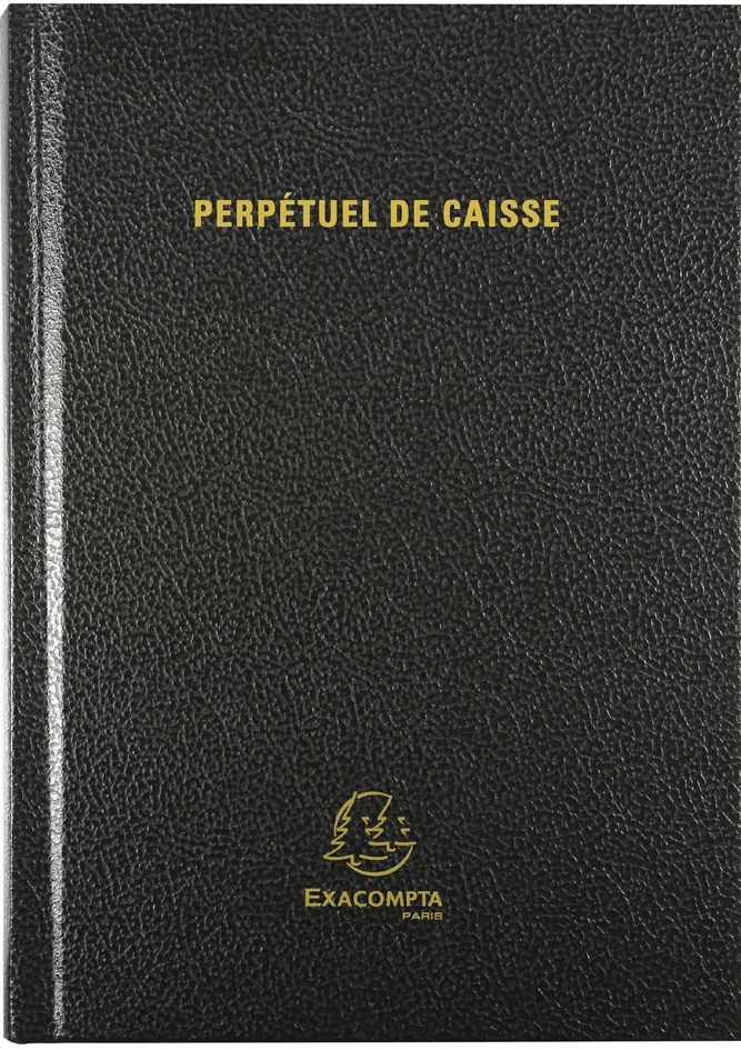 EXACOMPTA Agenda Perpétuel Caisse 210 x 148 mm, noir - OEM 38971E