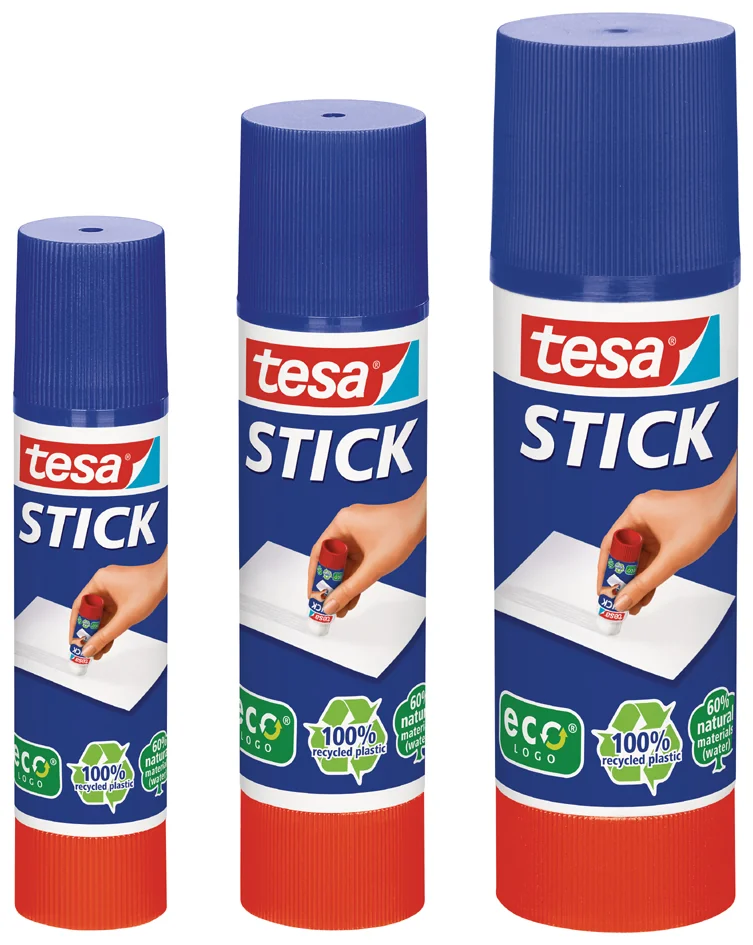 tesa ecoLogo Stick Bâton de colle, sans solvant, 10 g - OEM 57024-00200-03