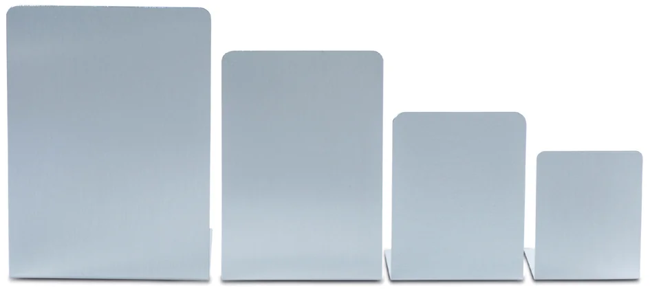 MAUL Serre-livres, en aluminium, (L)80 x (P)100 x (H)100 mm - OEM 3527308
