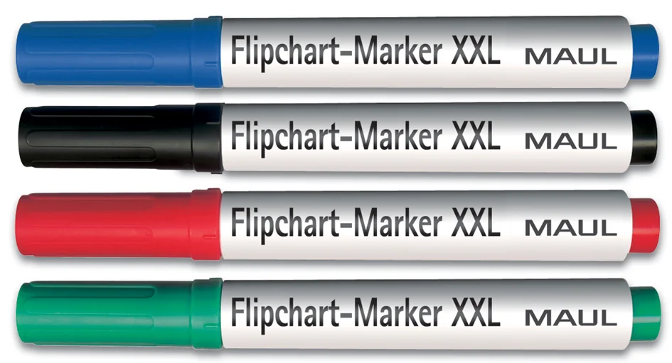 MAUL Marqueur pour chevalet XXL, assorti, set de 4 pièces - OEM 6383899