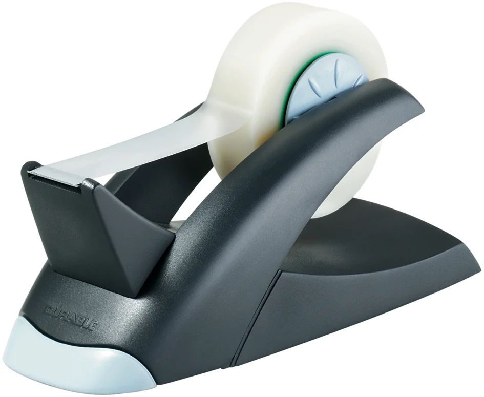 DURABLE Dévidoir de table TAPE DISPENSER VEGAS, noir/argent - OEM 7717-01