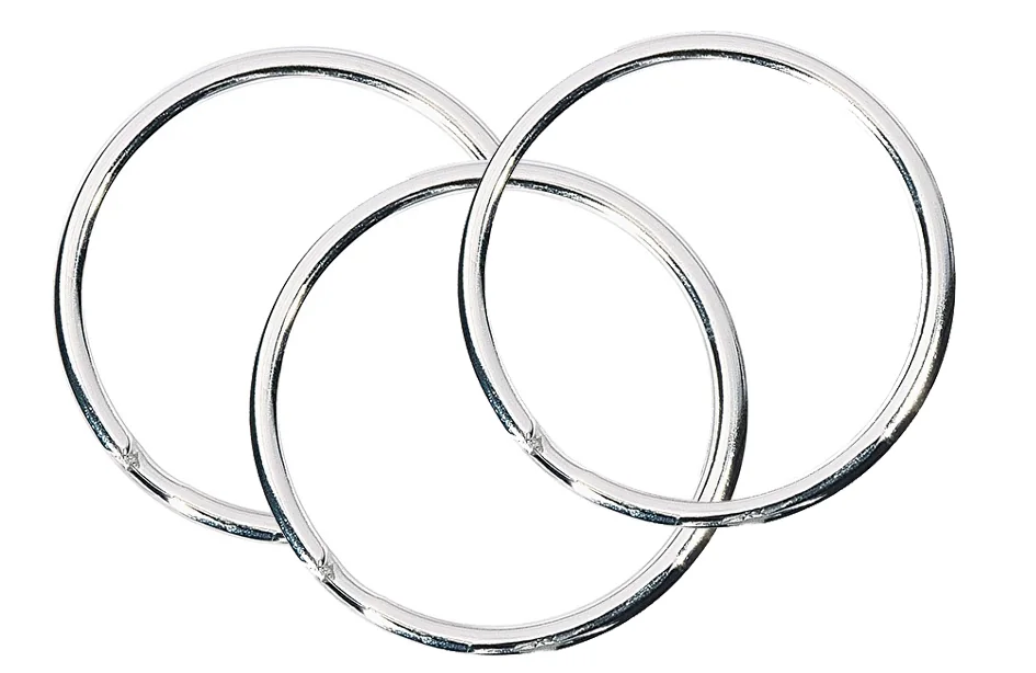 WEDO Anneaux porte-clés en métal, diamètre: 20 mm - OEM 262 3020