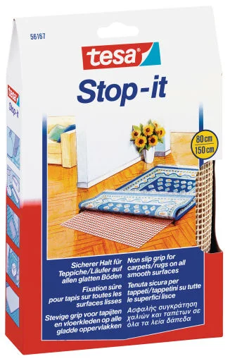 tesa Stop-it Tapis anti-dérapant, 800 mm x 1,5 m, beige - OEM 56167-00000-11
