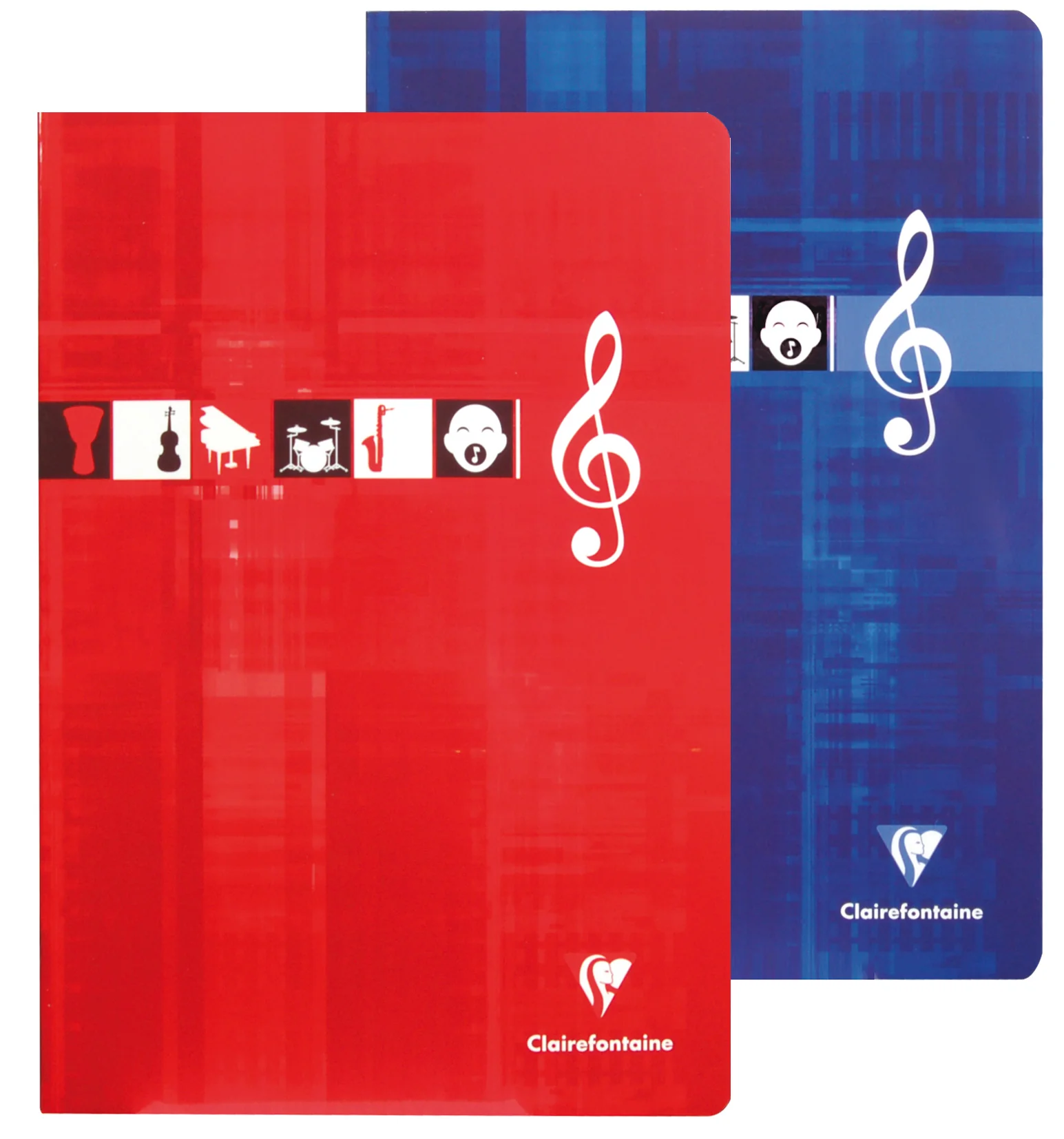Clairefontaine Cahier piqûre Musique & Chant, A4, 96 pages - OEM 3137C