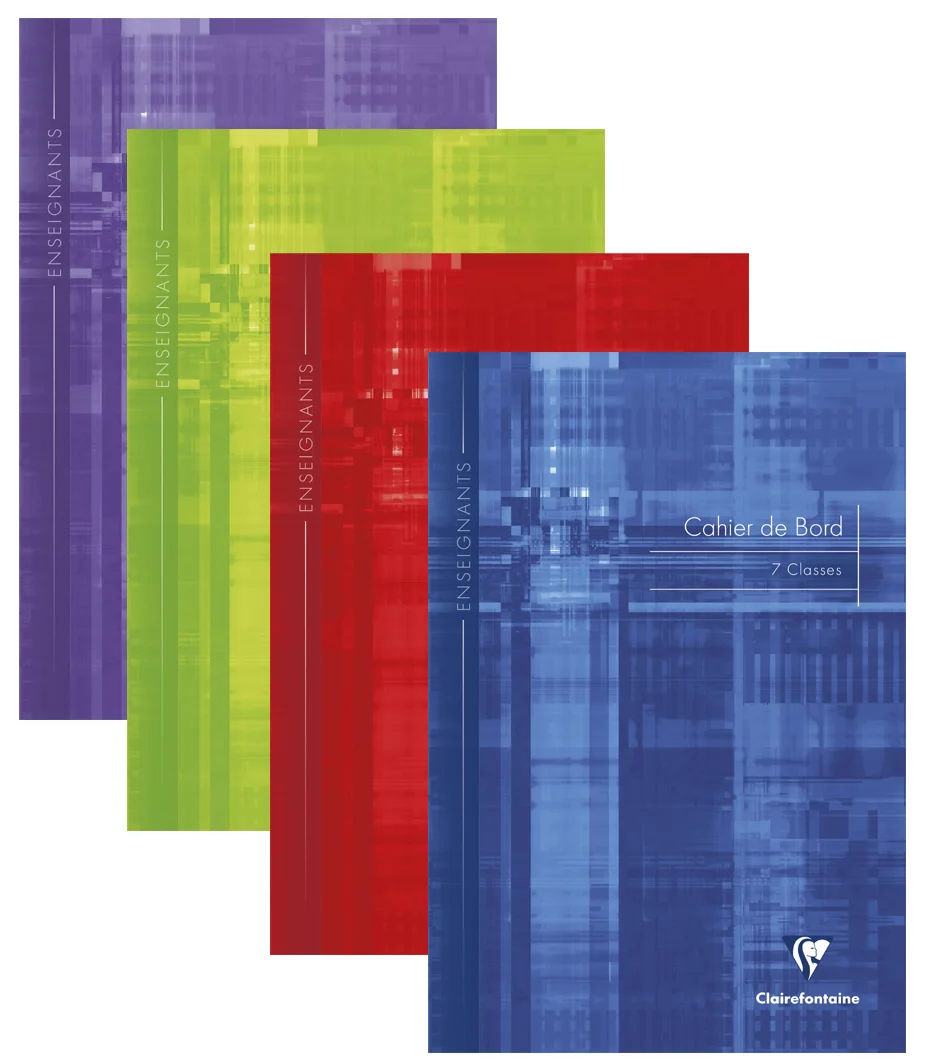 Clairefontaine Cahier de bord pour enseignant, A4, 60 pages - lot de 10 - OEM 3129C