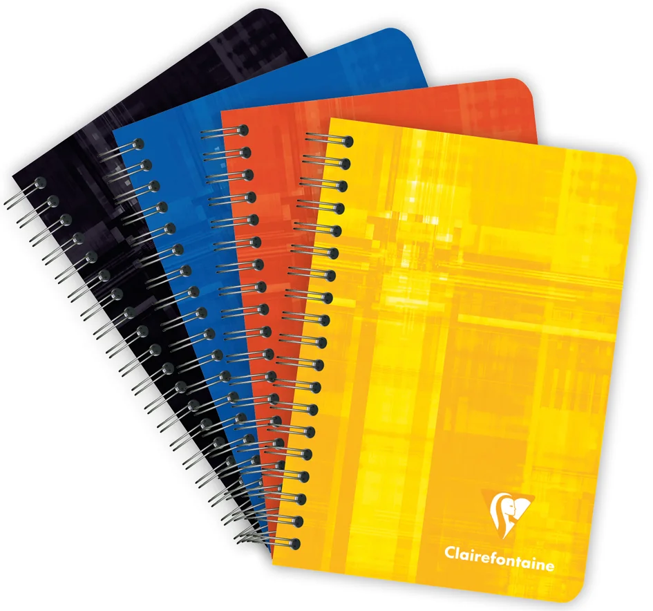 Clairefontaine Carnet à spirale, 110 x 170 mm, quadrillé 5x5 - OEM 8602C