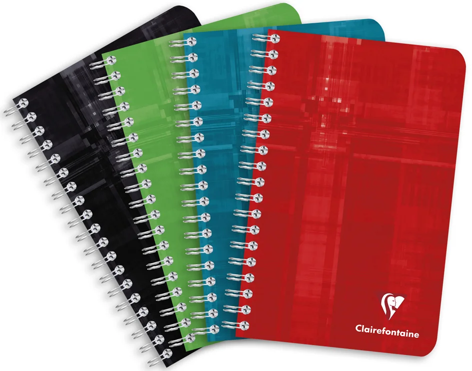 Clairefontaine Carnet à spirale, 110 x 170 mm, quadrillé 5x5 - OEM 68682C