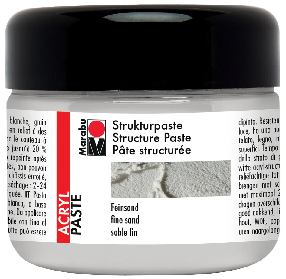 Marabu Pâte structurée acrylique, 225 ml, sable grossier - OEM 12260025814