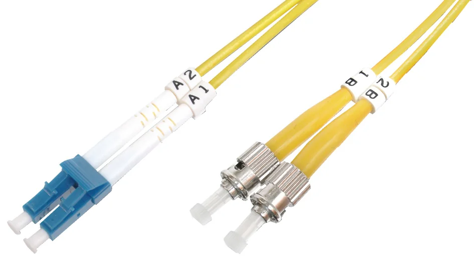 DIGITUS Câble Patch à fibres optiques, LC-Duplex - 2 x ST - OEM DK-2931-02