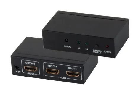 shiverpeaks PROFESSIONAL Switch HDMI, 2 entrées, 1 sortie - OEM SP05-02002
