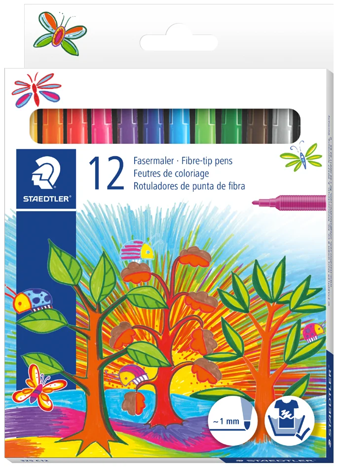 STAEDTLER Feutre de coloriage Noris, étui en carton 24 - OEM 325 C24
