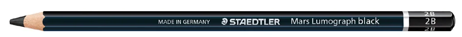 STAEDTLER Crayon Mars Lumograph black, degré de dureté: 6B - OEM 100B-6B