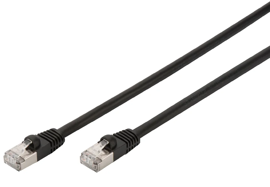 DIGITUS Câble Patch Outdoor, cat. 6, S/FTP, 5,0 m, noir - OEM DK1644-050/BLOD