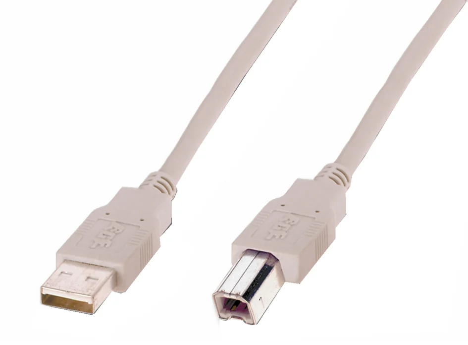 DIGITUS Câble de raccordement USB, USB-A - USB-B mâle, 1 m - OEM AK-300102-010-S