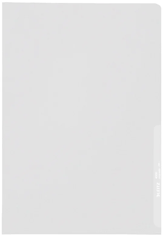 LEITZ Pochette transparente Standard, A4, PP, grainé,0,13 mm - OEM 4000-00-03