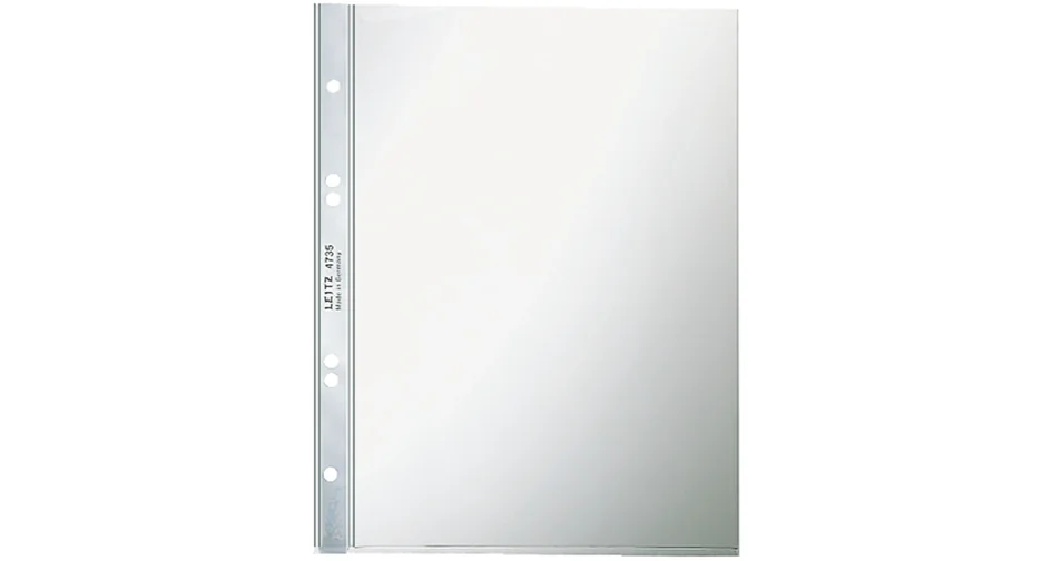 LEITZ pochette perforée Super Premium, format A5, PVC - OEM 4735-00-00