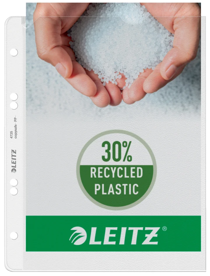 LEITZ Pochette perforée,format A5, PP, granuleux, 0,13 mm - OEM 4725-00-03