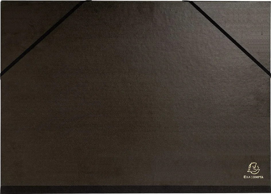 EXACOMPTA Carton à dessin, 260 x 330 mm, carton, noir - OEM 547100E
