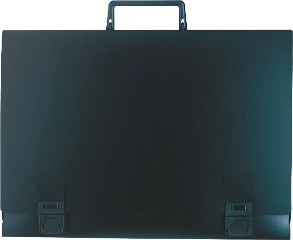 EXACOMPTA Valisette arts graphiques, 520 x 710 mm, PP, noir - OEM 59201E