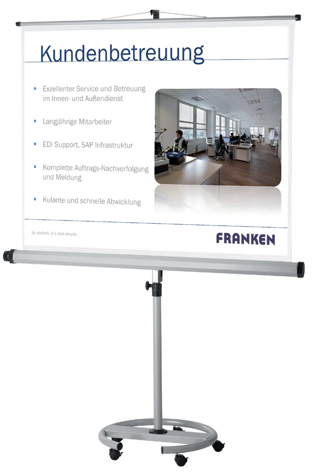 FRANKEN Proline Pied pour tableau de largeur max. 1.550 mm - OEM STM815