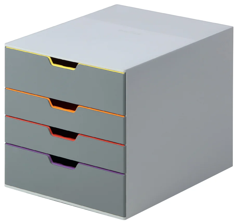 DURABLE Module de classement VARICOLOR 4, 4 tiroirs - OEM 7604-27