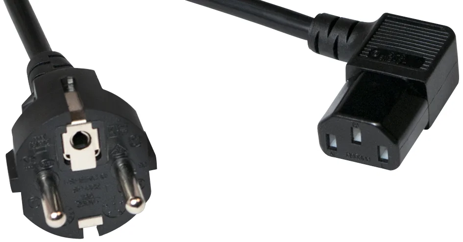 LogiLink Câble de courant contact de securité, 2,0 m - OEM CP117