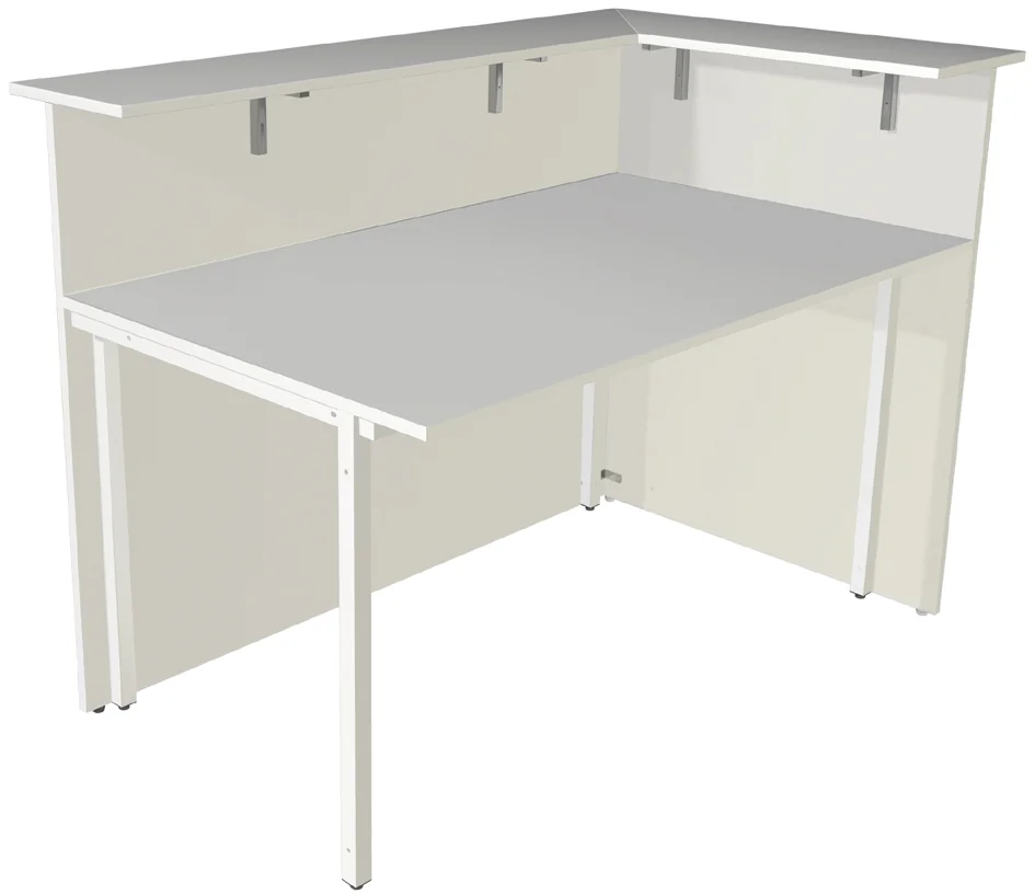 kerkmann Elément d'angle, ouvert d'1 côté, blanc/verre - OEM 22328882