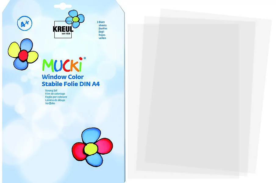 KREUL Film plastique spécial pour Window Color MUCKI, A4 - OEM 42796
