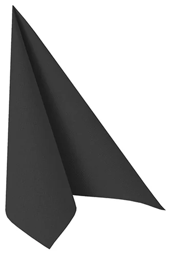PAPSTAR Serviette 'ROYAL Collection', noir - OEM 10452