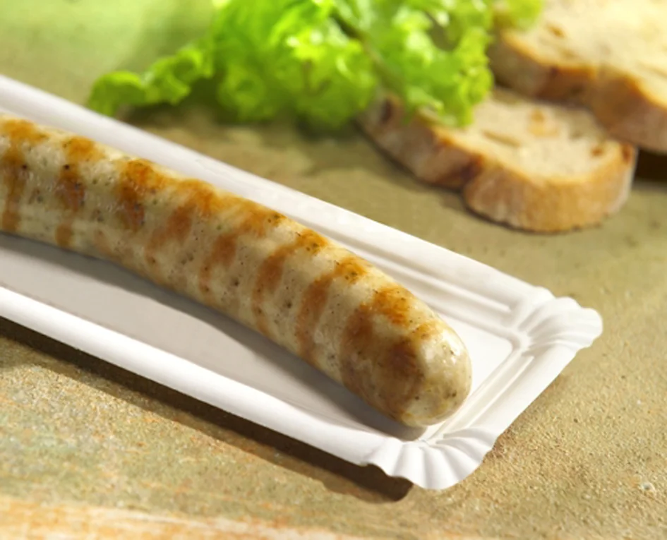PAPSTAR Assiette carton pour saucisse 'pure', blanc - OEM 81198