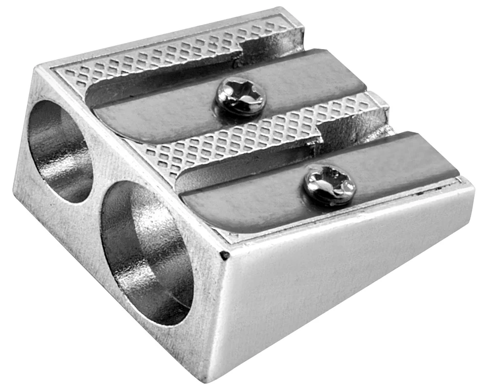 Wonday Taille-crayons double en métal 'TAILL'DUO', biseauté - OEM FTC200073