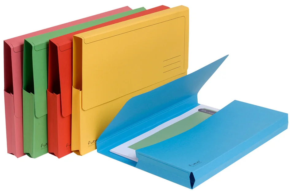 EXACOMPTA Pochette document FOREVER, A4, assorti - OEM 46970E