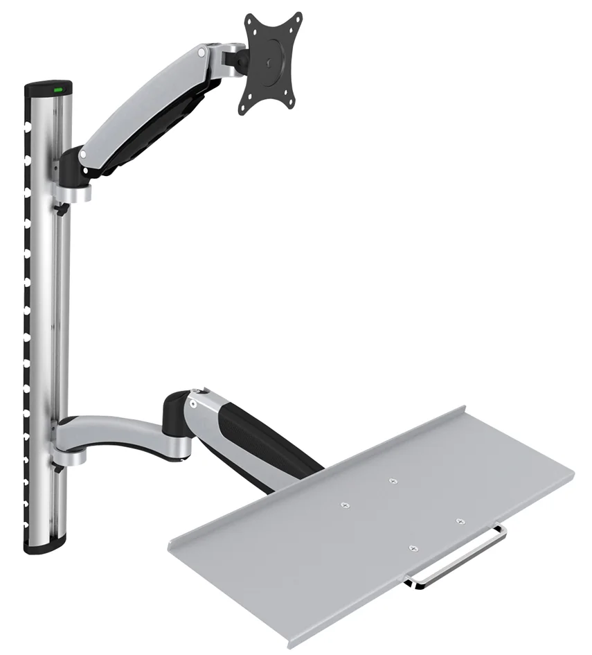 DIGITUS Support pour écran LCD/LED, avec porte-clavier - OEM DA-90354