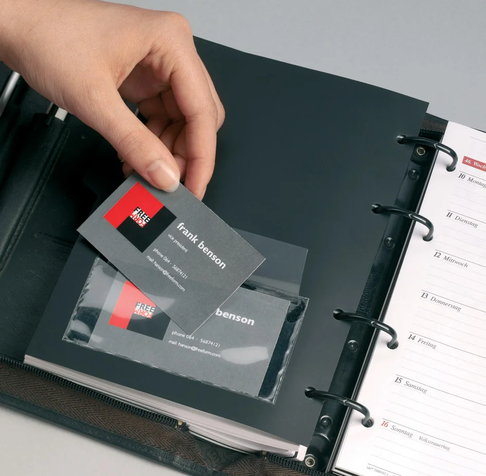 DURABLE Pochette auto-adhésive POCKETFIX, avec rabat - OEM 8092-19