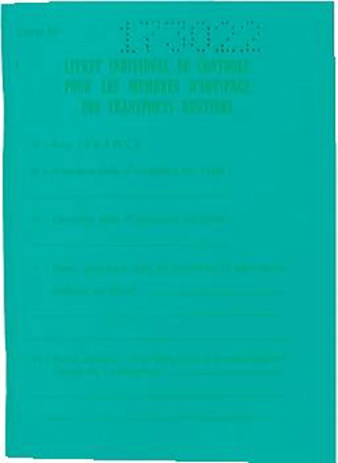 EXACOMPTA Carnet pour transporteurs, 148 x 105 mm - OEM 5070E