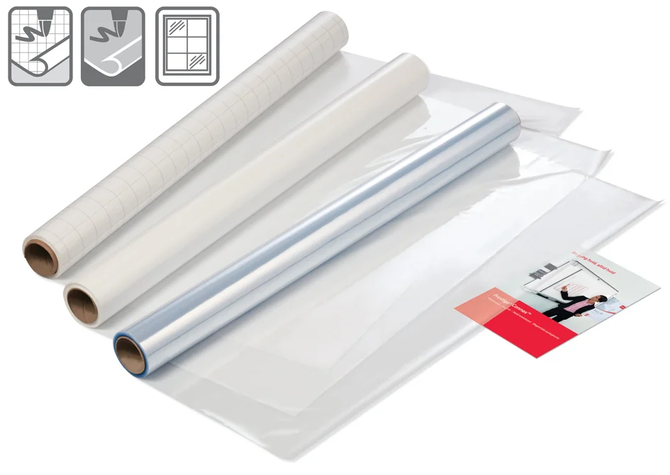 nobo Rouleau tableau blanc Instant, 600 x 800 mm, uni, blanc - OEM 1905156