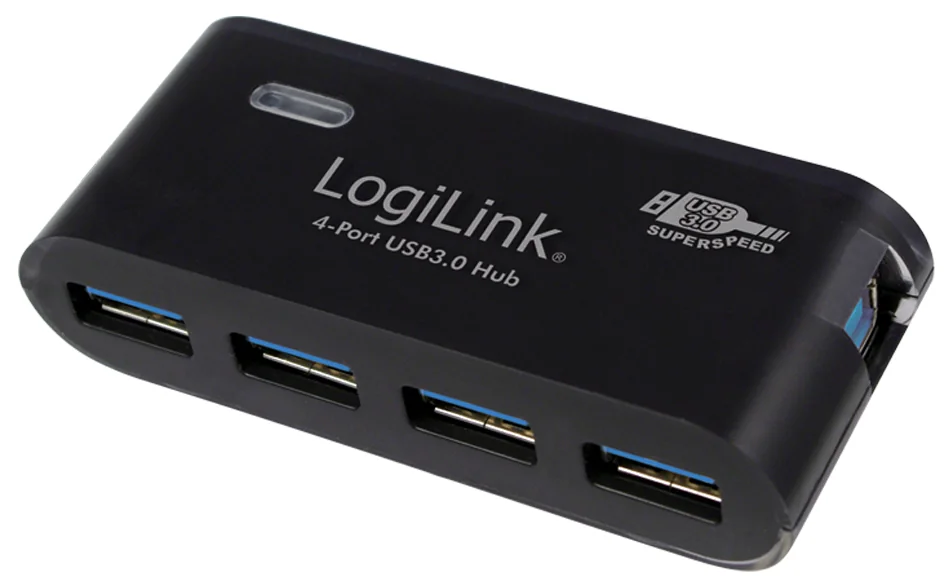 LogiLink Hub USB 3.0 avec bloc d'alimentation, 4 ports - OEM UA0170