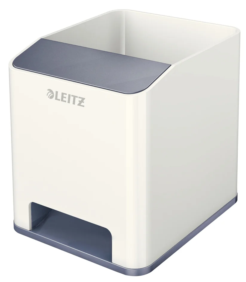 LEITZ Pot à crayons Sound WOW Duo Colour, blanc - OEM 5363-10-01