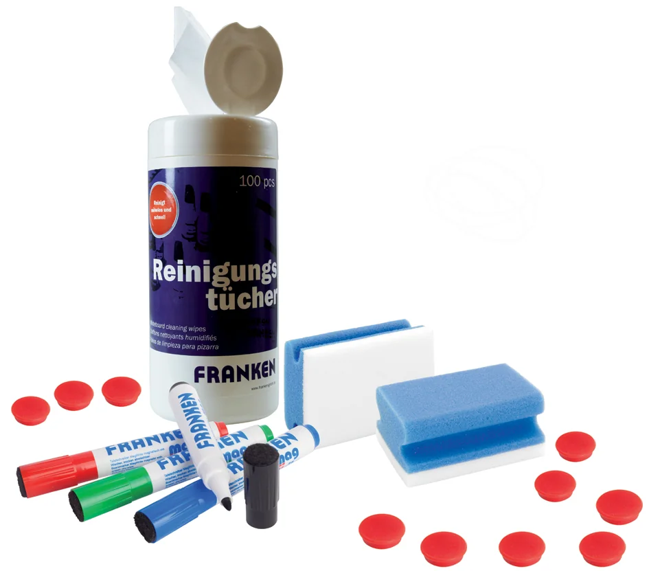 FRANKEN Kit de démarrage pour tableau blanc, magnétique - OEM Z1955