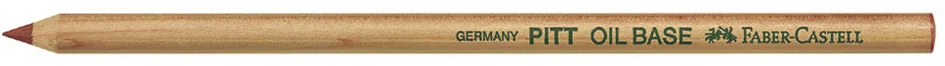 FABER-CASTELL Crayon pour artistes PITT OIL BASE, sanguine - lot de 6 - OEM 112920