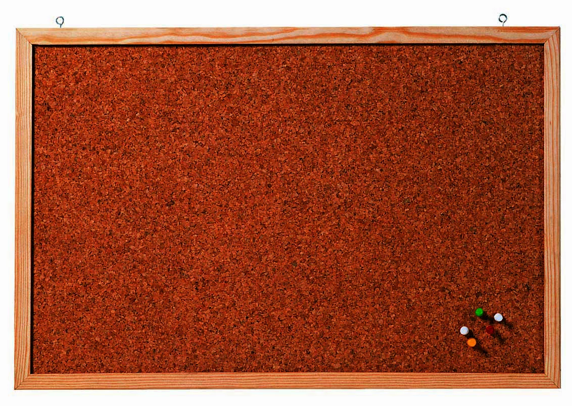 FRANKEN Tableau en liège 'Memoboard', 800 x 600 mm, marron - OEM CC-KT6080E